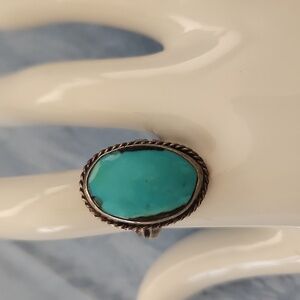 Vintage Sterling and Turquoise Ring